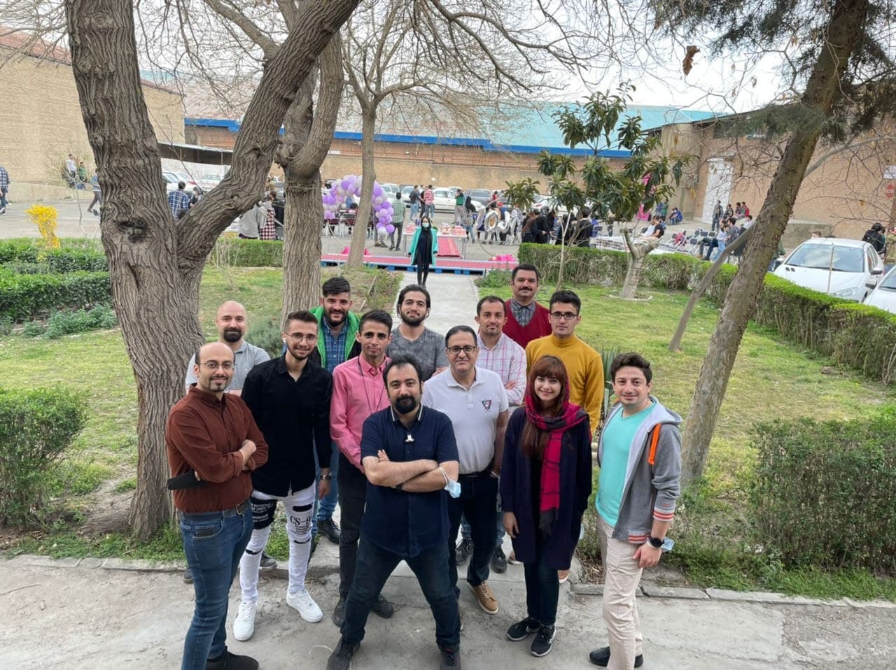 Khanoumi team outdoor event photo